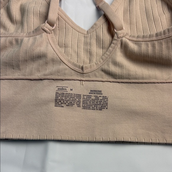 Auden Ribbed Tan Bralette - Picture 3 of 3